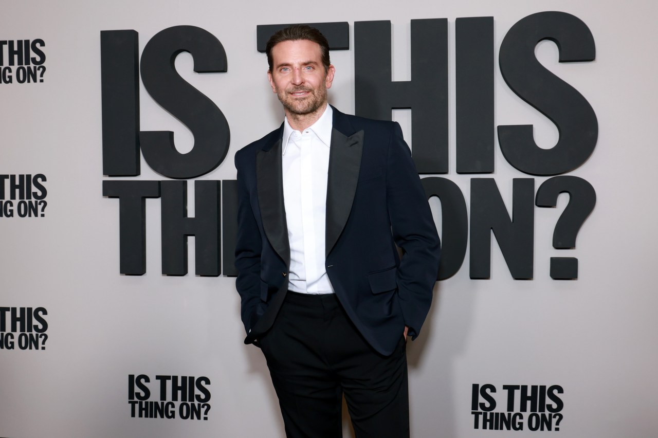 Bradley Cooper at the "Is This Thing On" special screening premiere in New York City