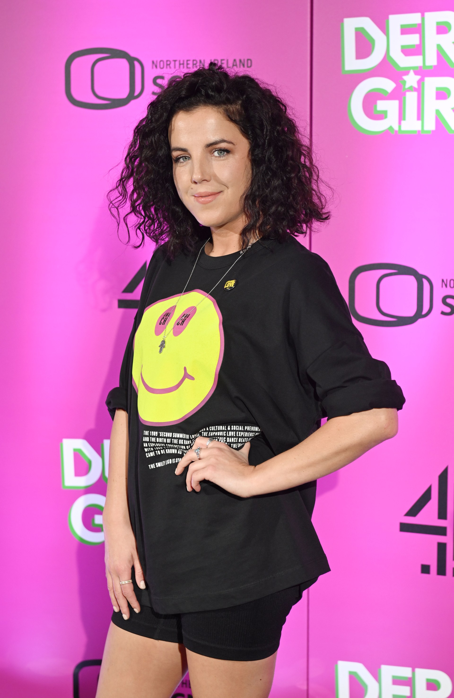 Jamie-Lee O'Donnell at the Derry Girls Series 3 launch event at the Omniplex Cinema in Derry/Londonderry