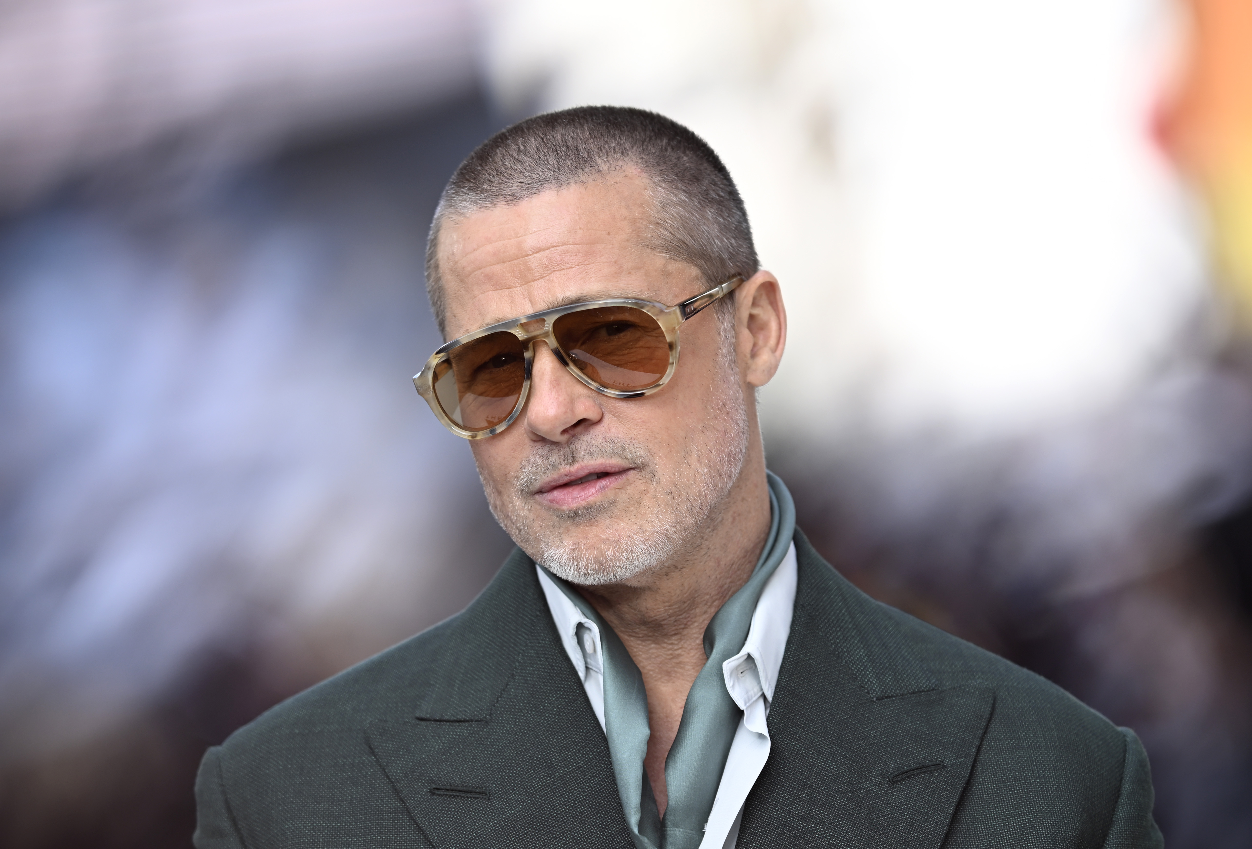 Brad Pitt at the F1: The Movie European premiere at Cineworld Leicester Square in London