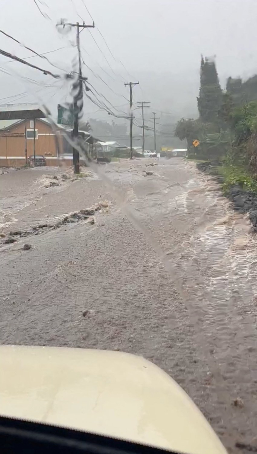 Hawaii’s Big Island Got a Month’s Worth of Rain in a Day as Hurricane Lala Triggered a Flash Flood Emergency