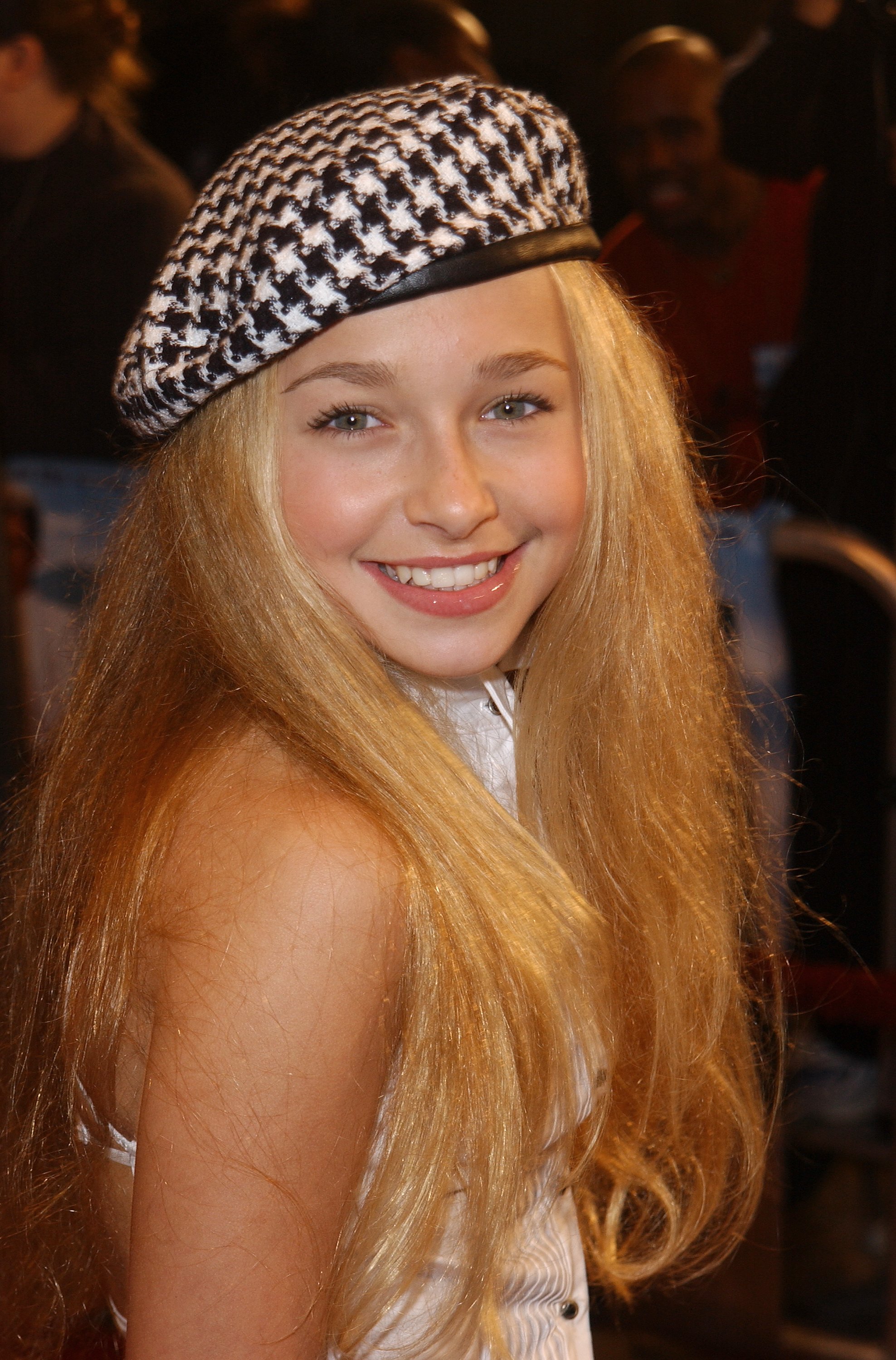 Hayden Panettiere at the film premiere of "Joe Somebody" in Los Angeles in 2001
