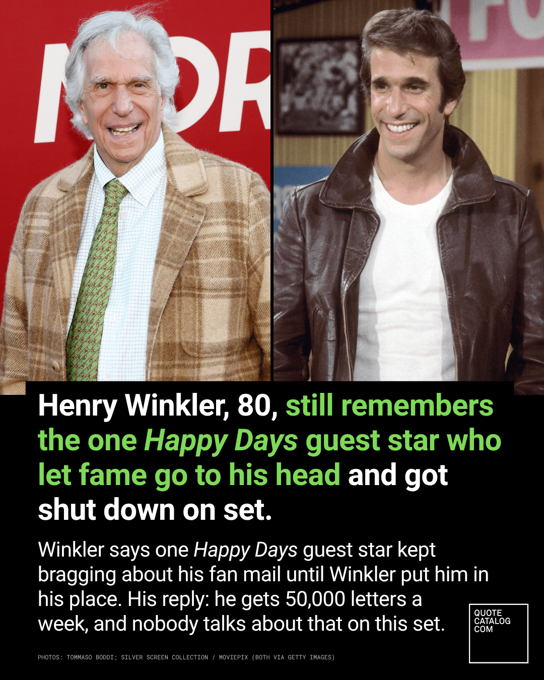 Henry Winkler, 80, Still Remembers the One Happy Days Guest Star Who Let Fame Go to His Head and Got Shut Down on Set