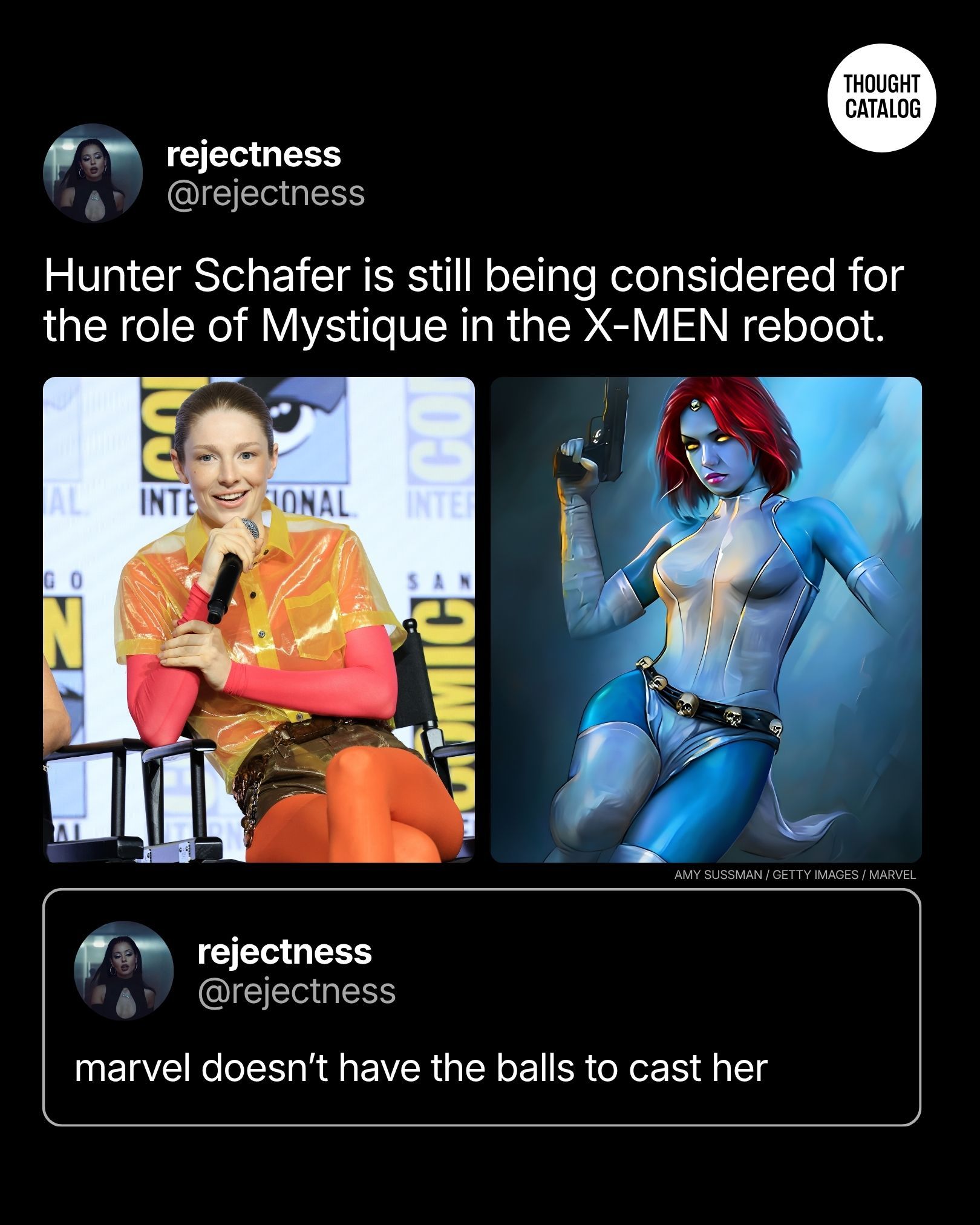 Hunter Schafer Is Still Being Considered for the Role of Mystique in the X-Men Reboot