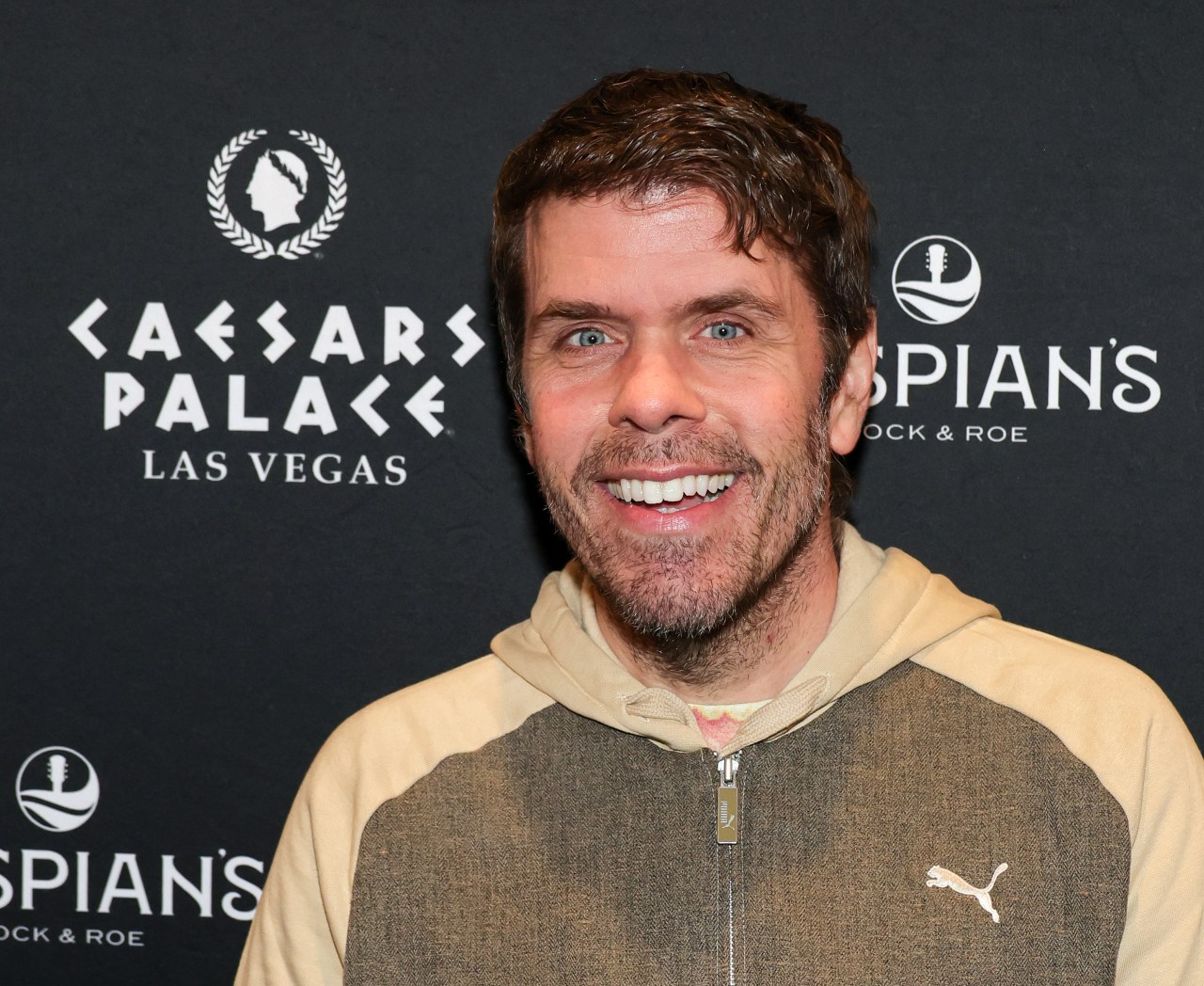 Perez Hilton at the grand opening of Caspian's Cocktails & Caviar at Caesars Palace in Las Vegas