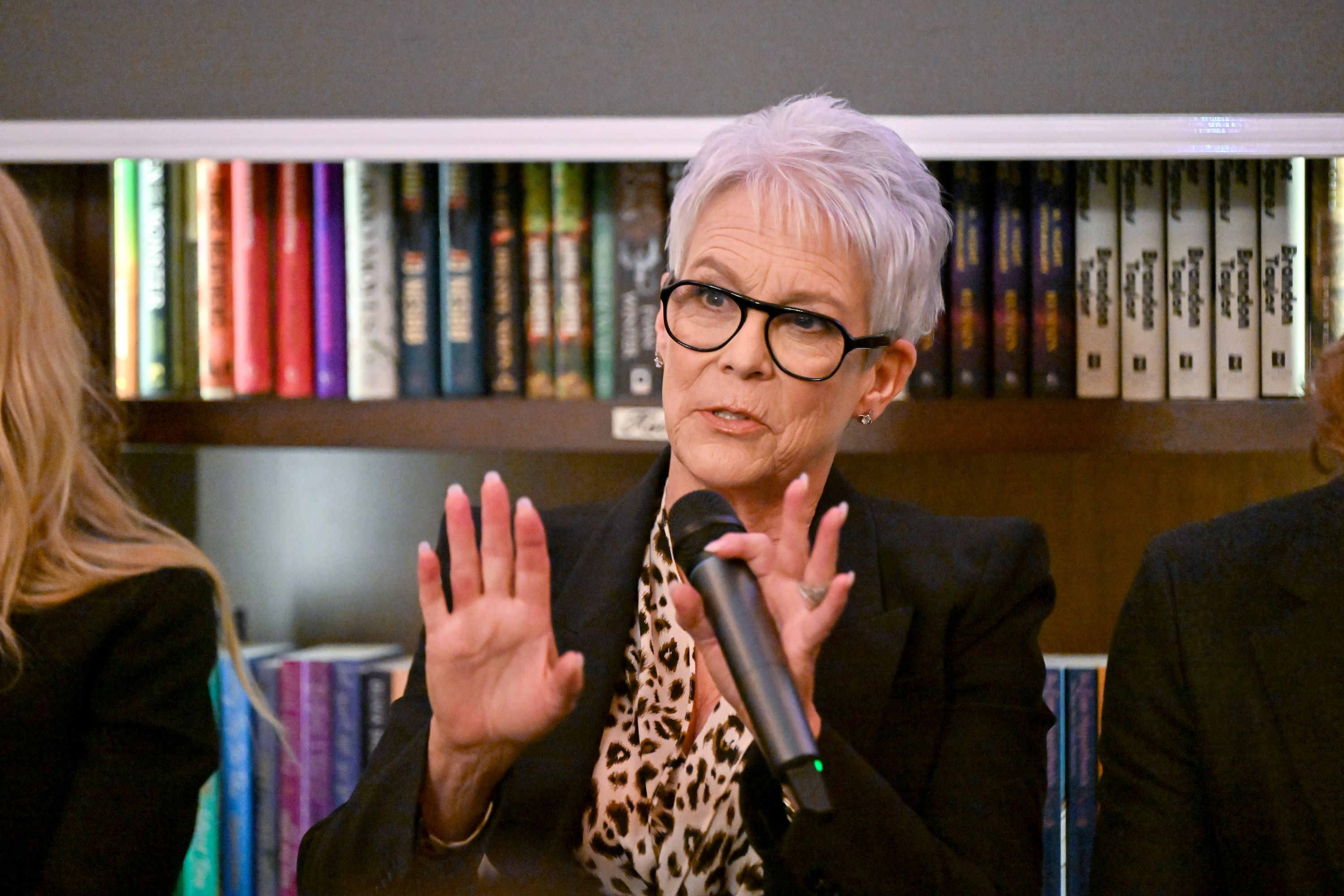 Jamie Lee Curtis at the Prime Video Scarpetta Bibliotheque Event in New York City