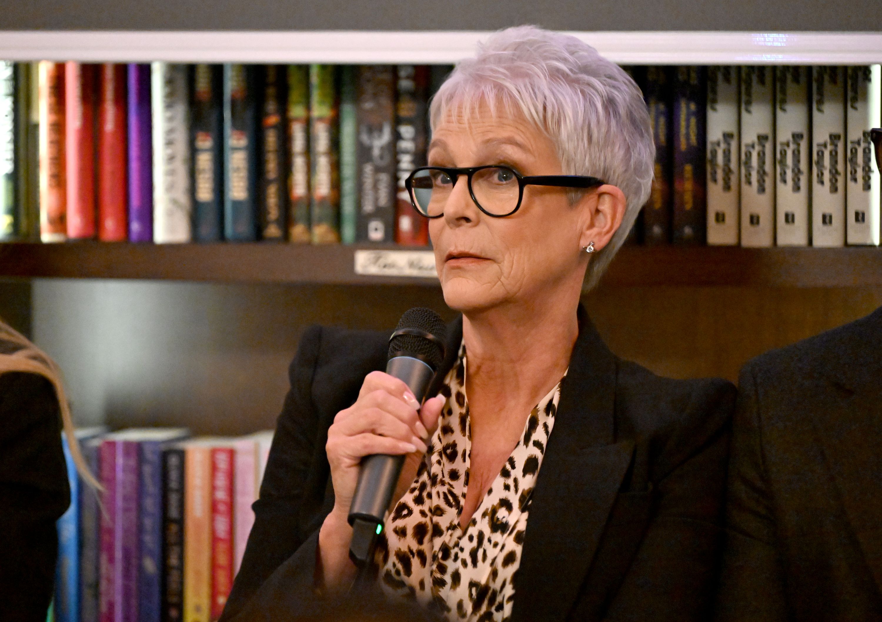 Jamie Lee Curtis at the Prime Video Scarpetta Bibliotheque Event in New York City