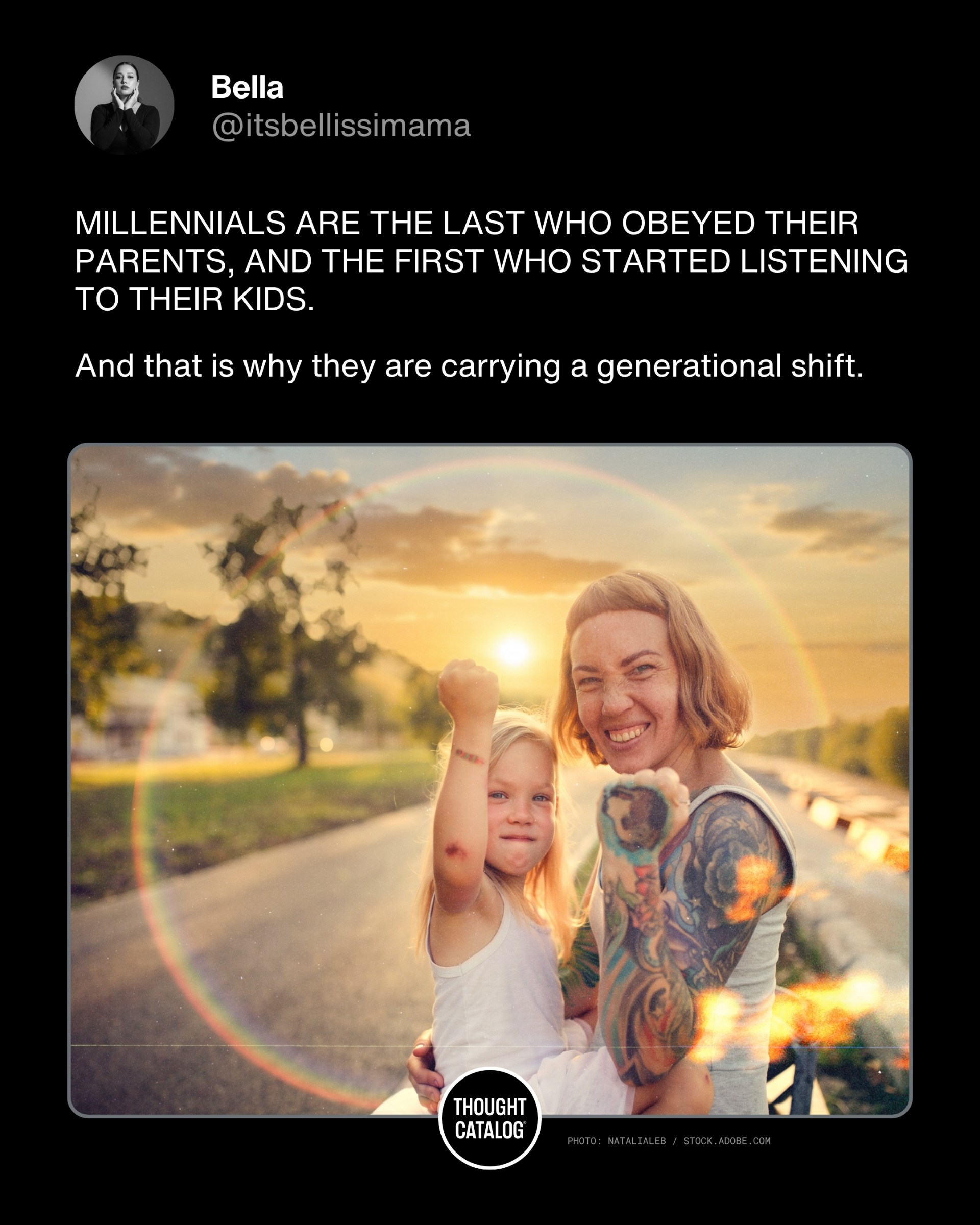 Millennials Are the Last Generation That Obeyed Their Parents and the First That Started Listening to Their Kids
