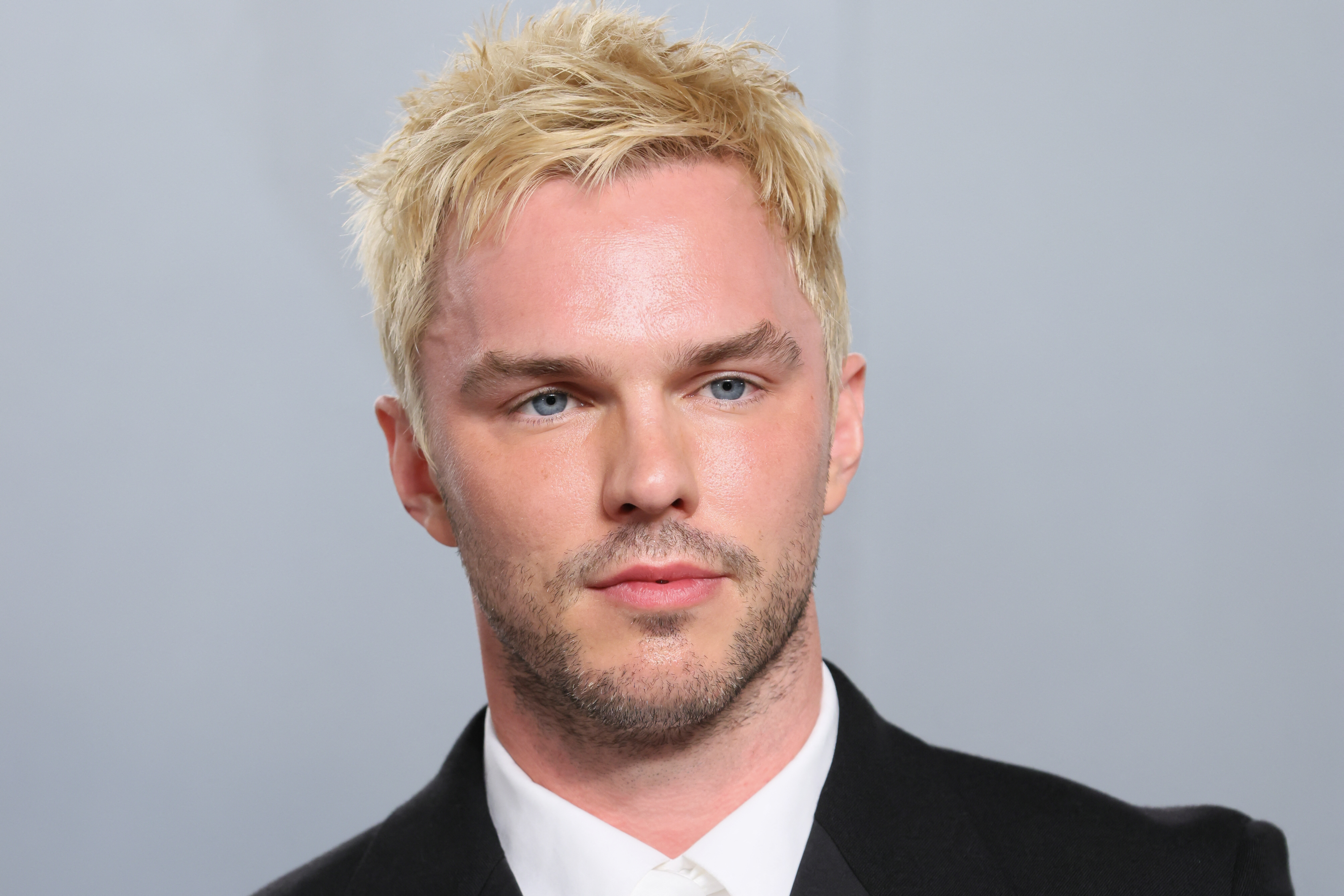 Nicholas Hoult at the Vanity Fair Oscar Party at LACMA in Los Angeles