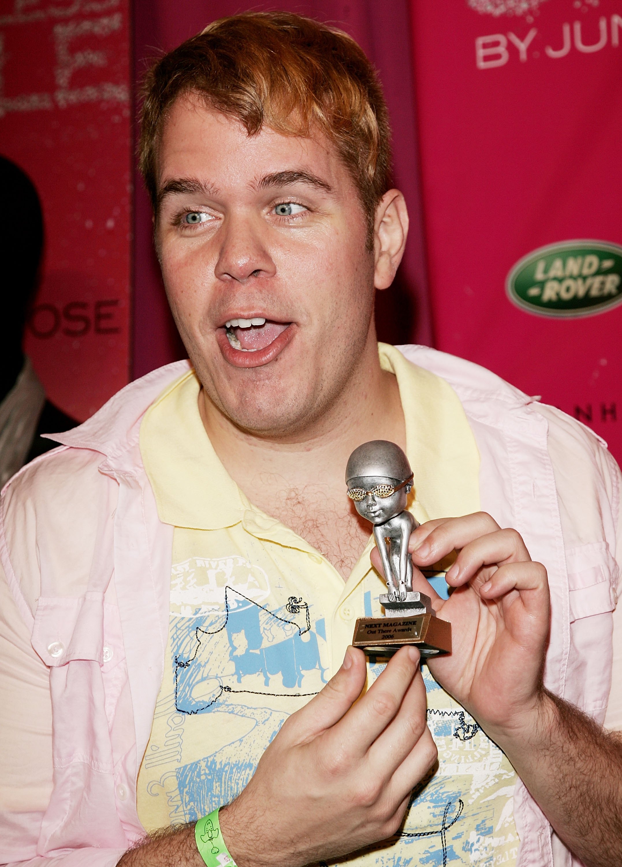 Perez Hilton at a book launch party in New York City in August 2006