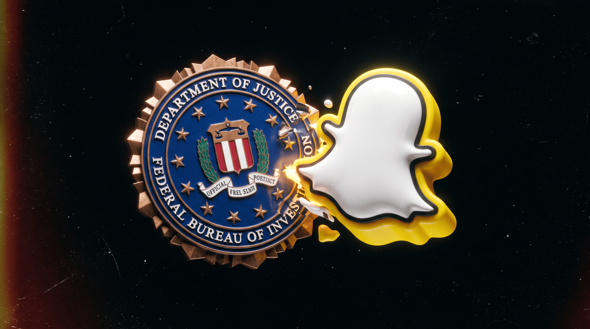 AI-generated image suggesting private chat messages being monitored on a smartphone