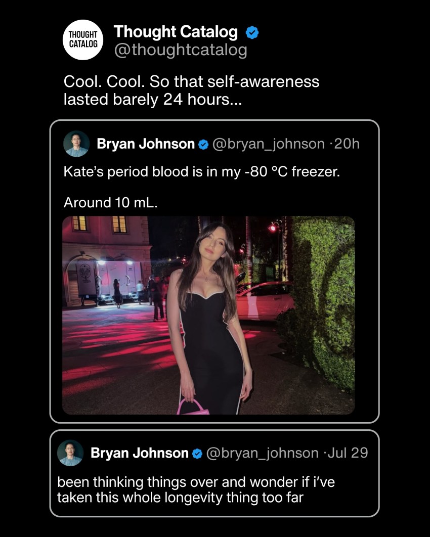 So That Self-Awareness Lasted Barely 24 Hours
