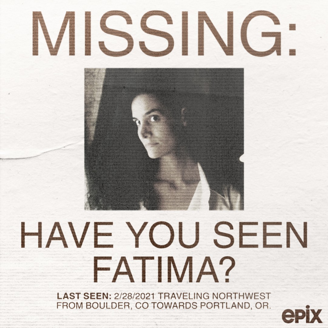 A missing persons poster from the official FROM on MGM+ Instagram account