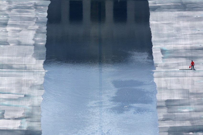 The Trump Administration Turned a Leaking Reflecting Pool Into a National Landmark That Peeled, Turned Green, and Became a Symbol of a Government That Won’t Admit It Was Wrong