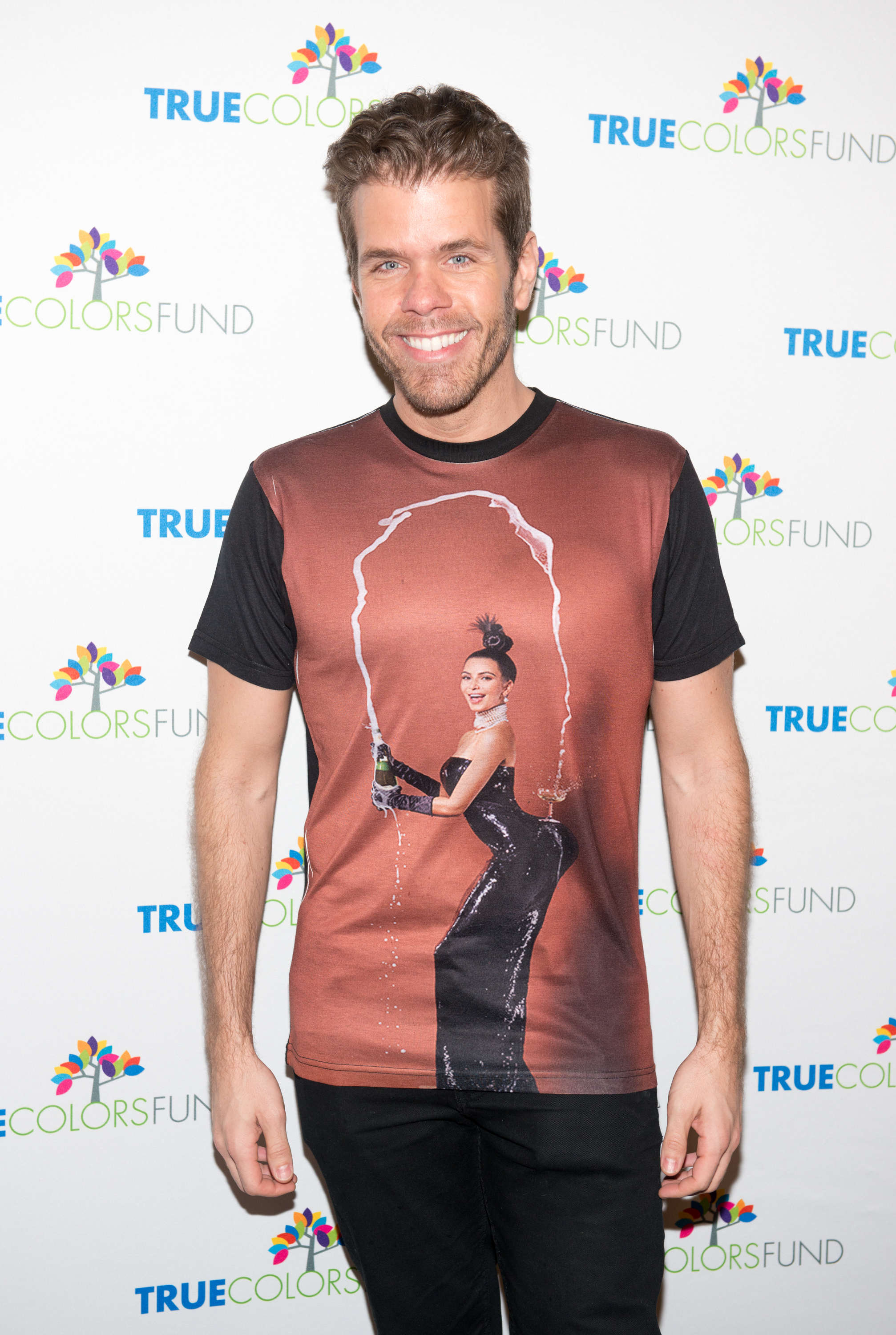Perez Hilton at the Beacon Theatre in New York City, December 2014