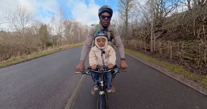 Tiktok’s Dim Marked the End of an Era by Removing the Bike Seat Where His Son Narrated Every Single Ride
