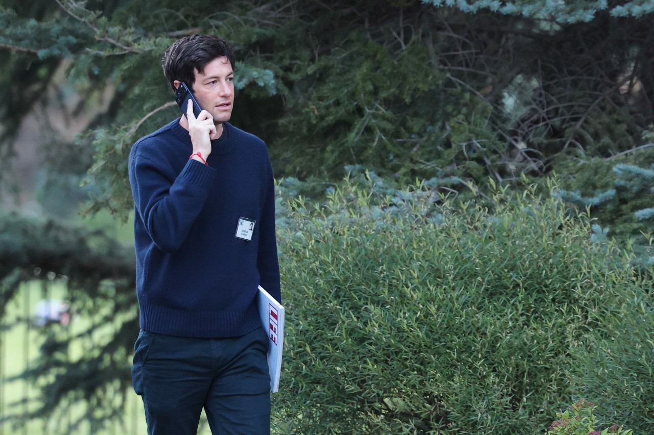 Josh Kushner at the Allen & Company Sun Valley Conference at Sun Valley Lodge in Idaho