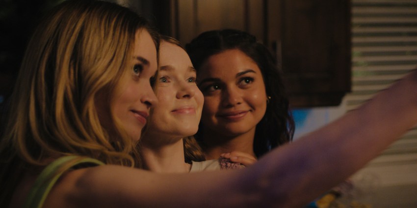 Sue, Carrie and Tina taking a selfie together
